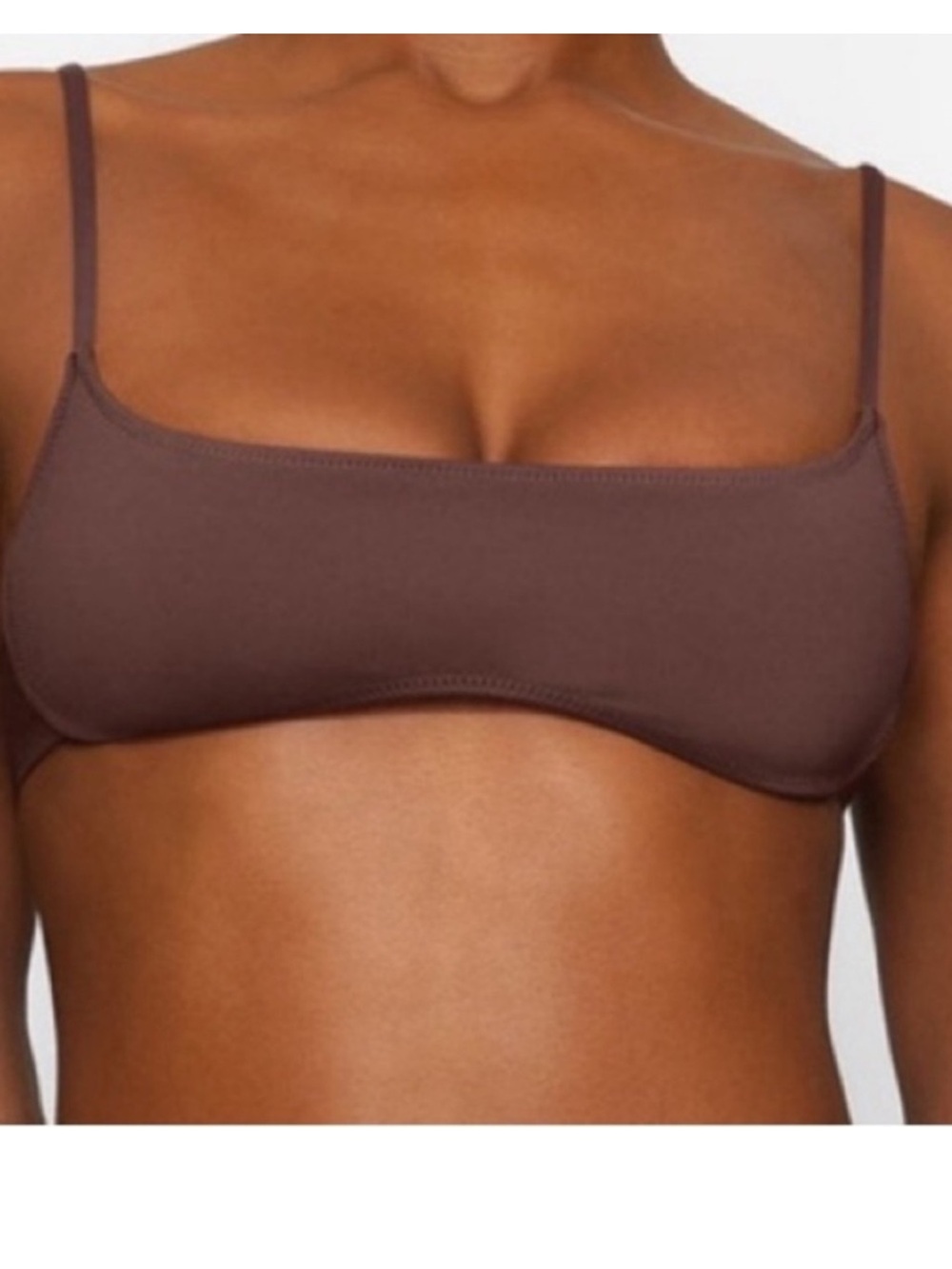 SKIMS NWT Recycled Swim Bikini Bundle - Cocoa